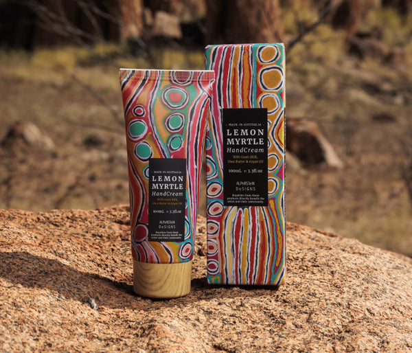 Lemon Myrtle Goats Milk Hand Cream - Made in Australia