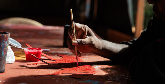 Visiting Warlukurlangu Artists This Reconciliation Week