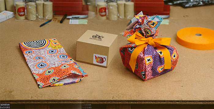 Tea Towel Gift Wrapping! - Alperstein Designs