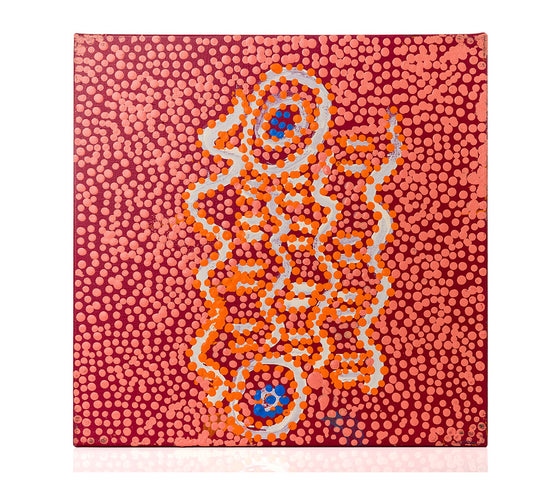 Clancy Jangala Watson - Ngapa Jukurrpa (Water Dreaming) - Puyurru
