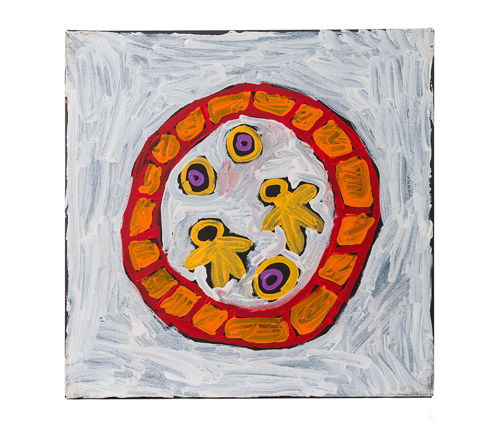 Saraeva Napangardi Marshall - Mina Mina Jukurrpa (Mina Mina Dreaming)