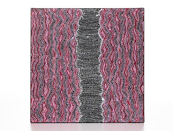 Norissa Nampijinpa Watson - Ngapa Jukurrpa *Water Dreaming) - Puyurru