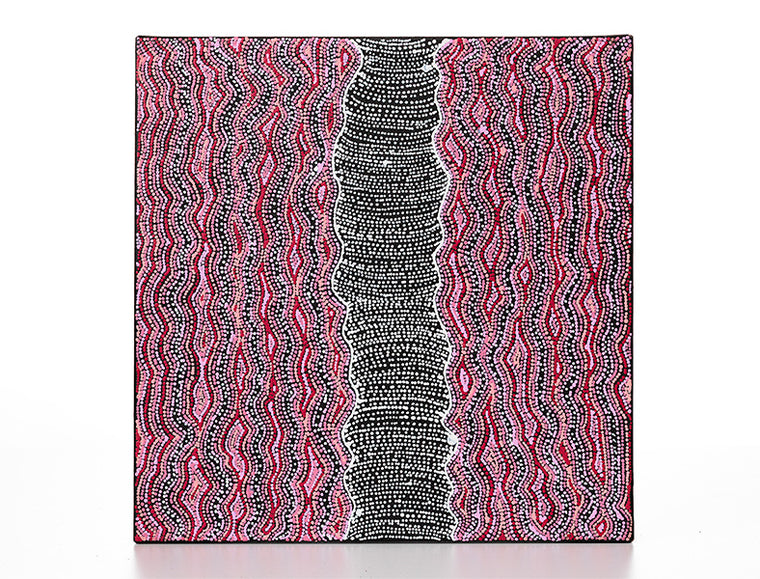 Norissa Nampijinpa Watson - Ngapa Jukurrpa *Water Dreaming) - Puyurru