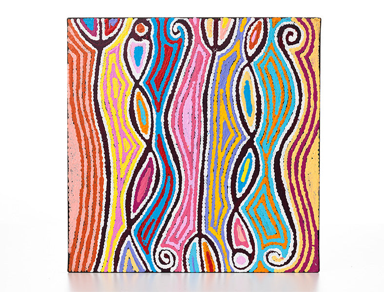 Louise Napangardi Watson - Mina Mina Jukurrpa (Mina Mina Dreaming)