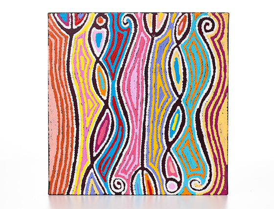 Louise Napangardi Watson - Mina Mina Jukurrpa (Mina Mina Dreaming)