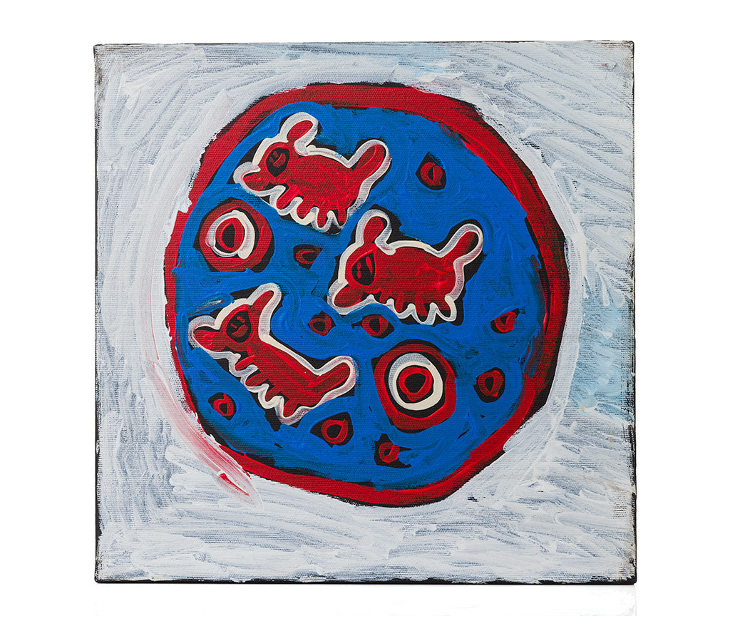 Saraeva Napangardi Marshall - Mina Mina Jukurrpa (Mina Mina Dreaming)