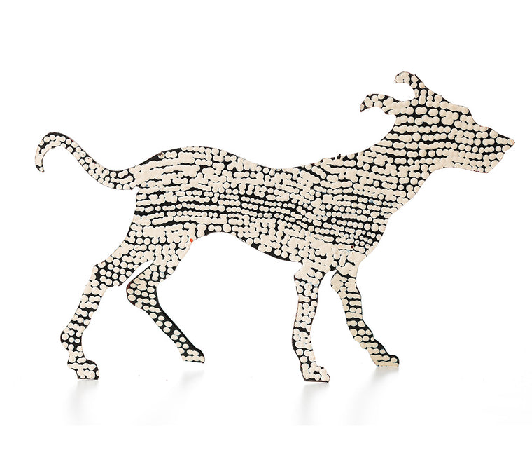 Aboriginal Art Metal Dogs