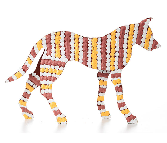 Aboriginal Art Metal Dogs