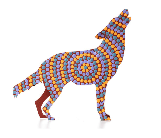 Aboriginal Art Metal Dogs