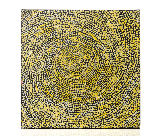 Sarah Napurrurla Leo - Ngapa Jukurrpa (Water Dreaming) - Puyurru