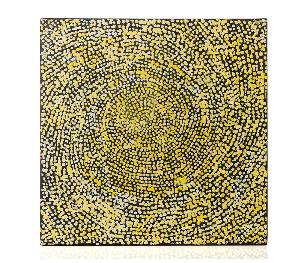 Sarah Napurrurla Leo - Ngapa Jukurrpa (Water Dreaming) - Puyurru