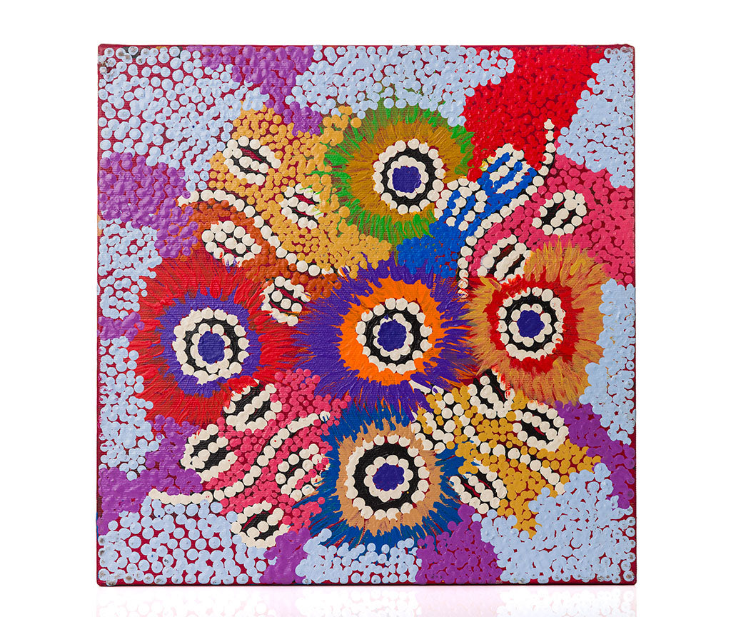 Rahab Nungarrayi Spencer - Wardapi Jukurrpa (Goanna Dreaming) - Yarripilangu