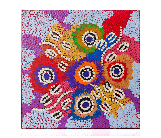 Rahab Nungarrayi Spencer - Wardapi Jukurrpa (Goanna Dreaming) - Yarripilangu