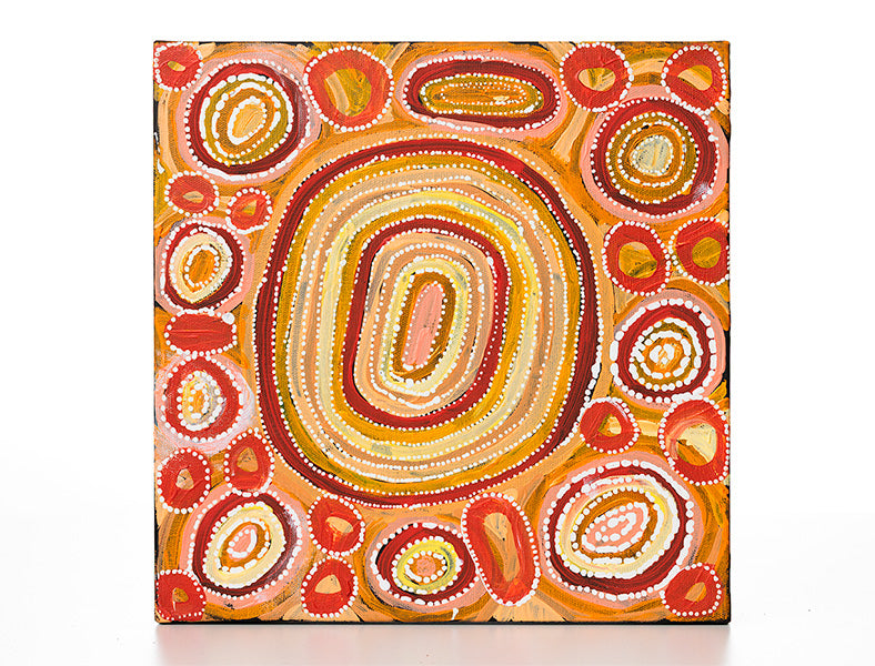 Tanya Nungarrayi Collins - Watiya-warnu Jukurrpa (Seed Dreaming)
