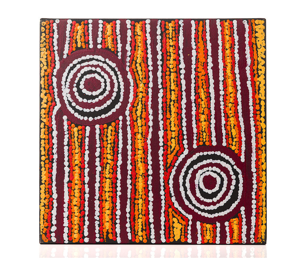 Lucinda Nakamarra Gibson - Yurrampi Jukurrpa (Honey Ant Dreaming)