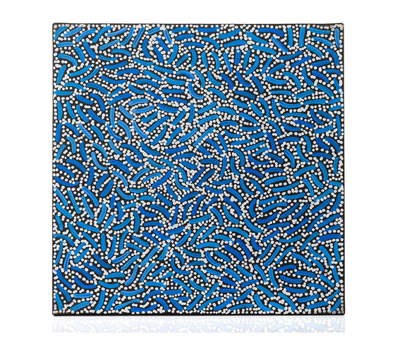 Nathania Nangala Granites - Warlukurlangu Jukurrpa (Fire Country Dreaming)