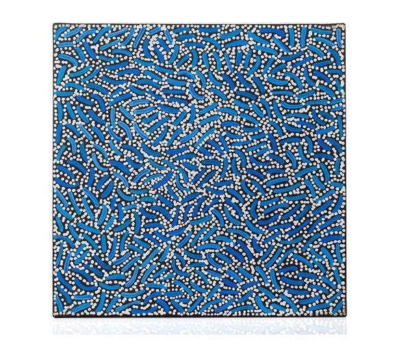 Nathania Nangala Granites - Warlukurlangu Jukurrpa (Fire Country Dreaming)