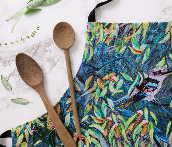 Kookaburra & Kingfisher Apron