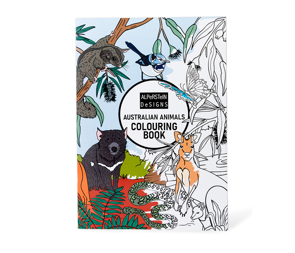 Australian Animals Colouring Book