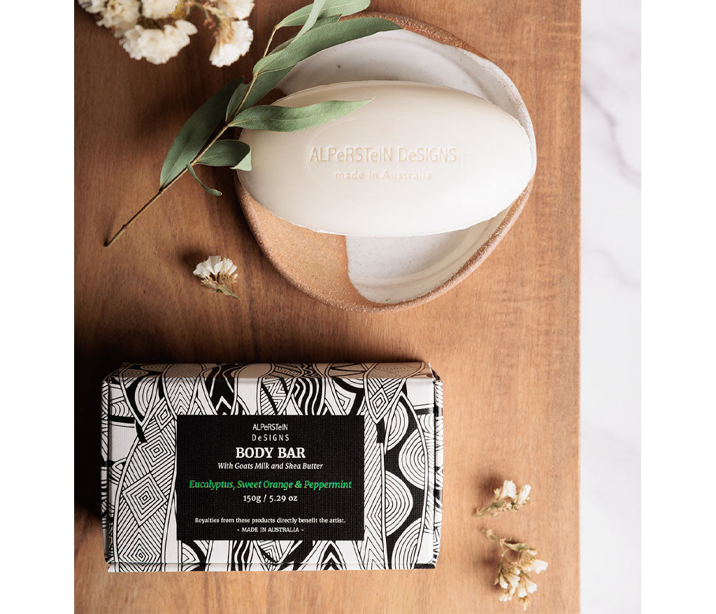 Dancing Wombat Eucalyptus, Sweet Orange & Peppermint Soap