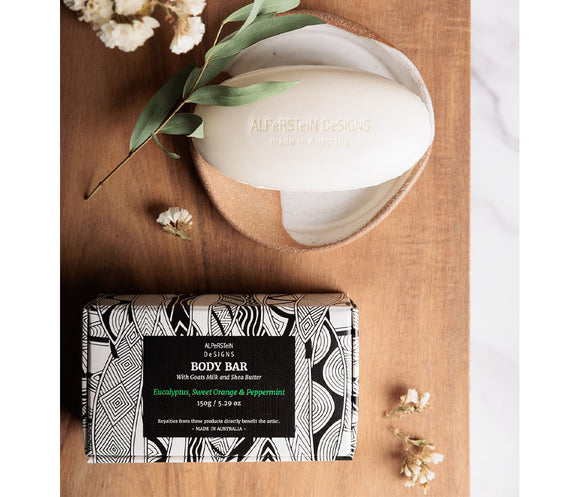 Dancing Wombat Eucalyptus, Sweet Orange & Peppermint Soap