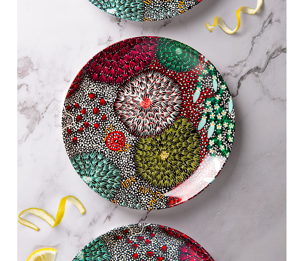 Coral Hayes Dessert Plate