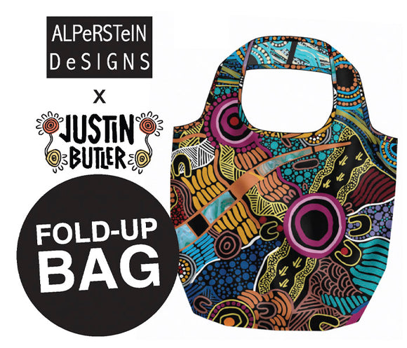 Justin Butler Fold up Bag