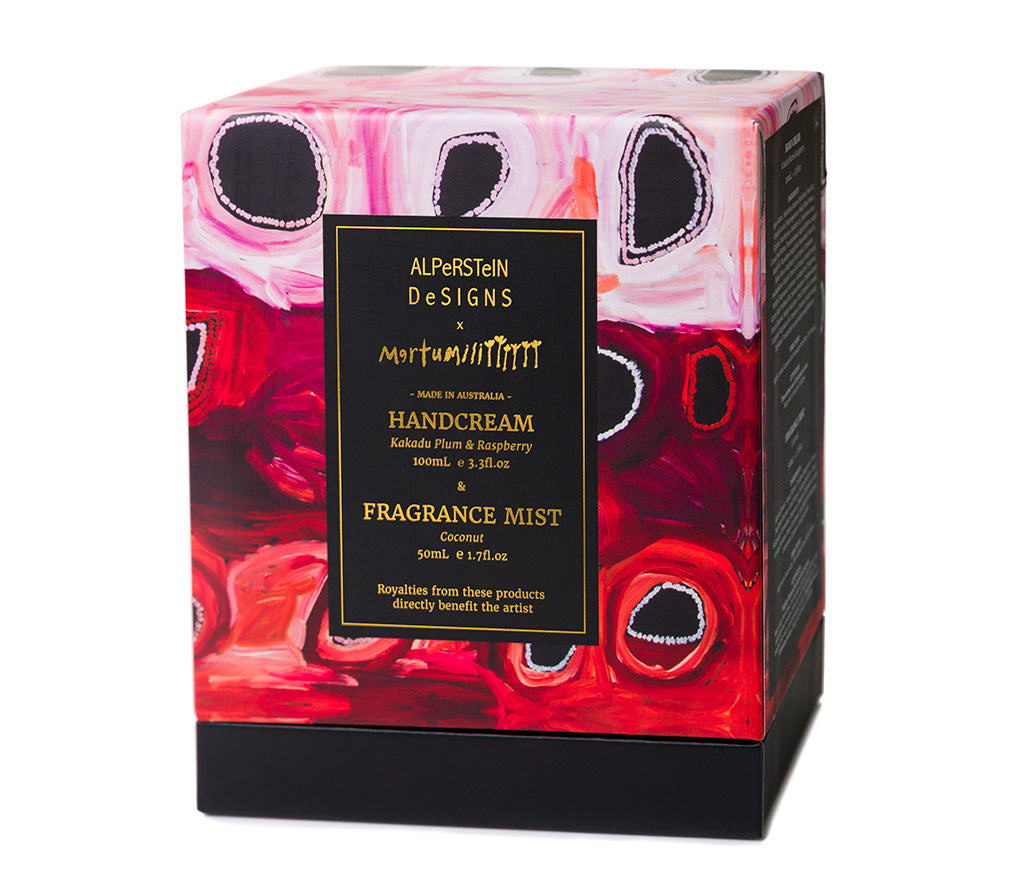 Kakadu Plum & Raspberry Handcream & Coconut Fragrance Mist Gift Set
