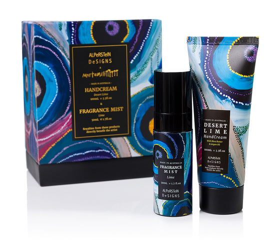 Desert Lime Handcream & Lime Fragrance Mist Gift Set