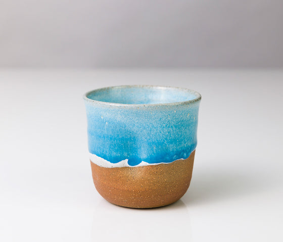 Hand Thrown Espresso Cup- Coastal