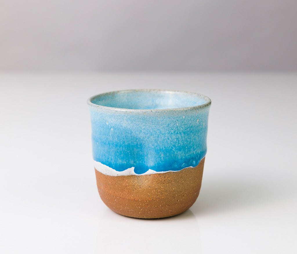 Hand Thrown Espresso Cup- Coastal
