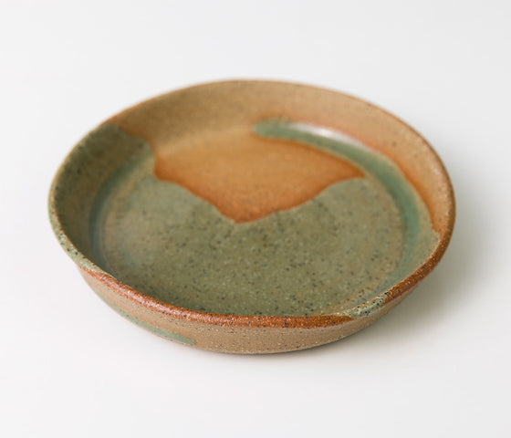 Hand Thrown Trinket Dish - Moss
