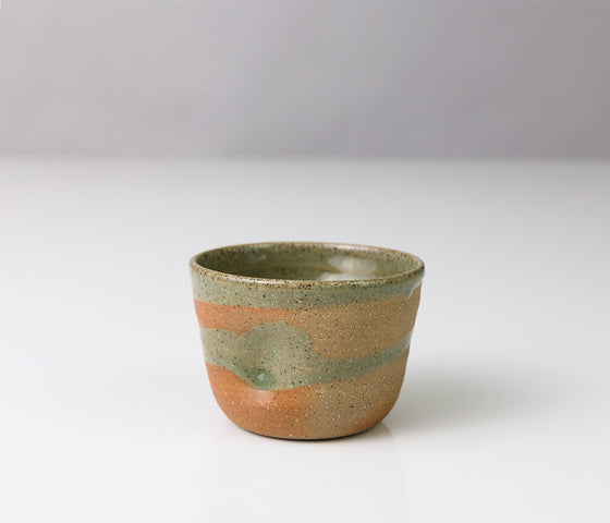 Hand Thrown Espresso Cup - Moss (Small)