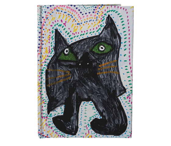 Louise Black Cat A5 Journal