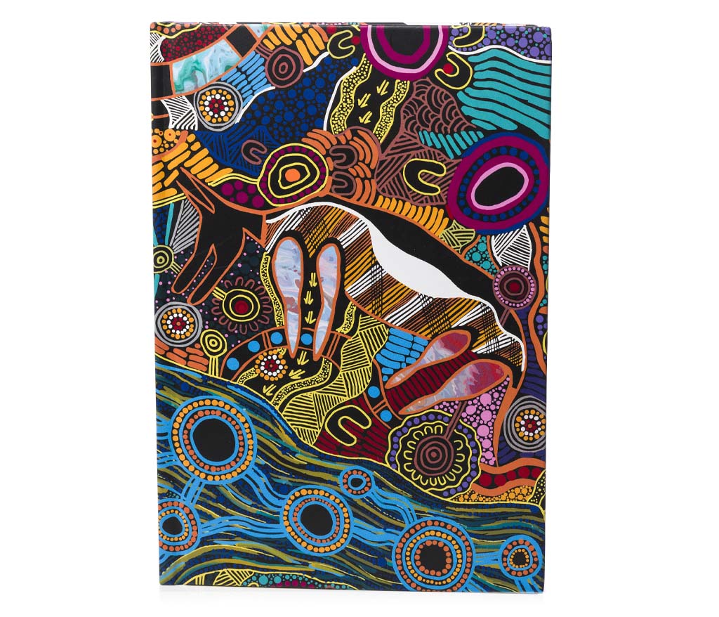 Aboriginal Art A5 Journal - Justin Butler - Alperstein Designs