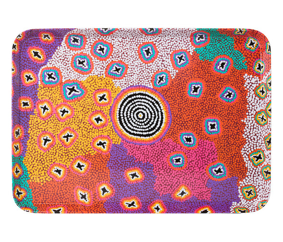 Ruth Stewart Warlukurlangu Artists Melamine Tray