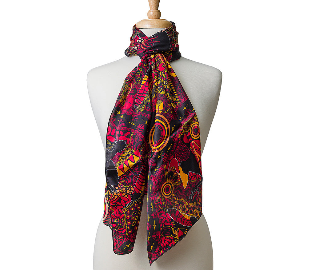 Justin Butler Silk Scarf