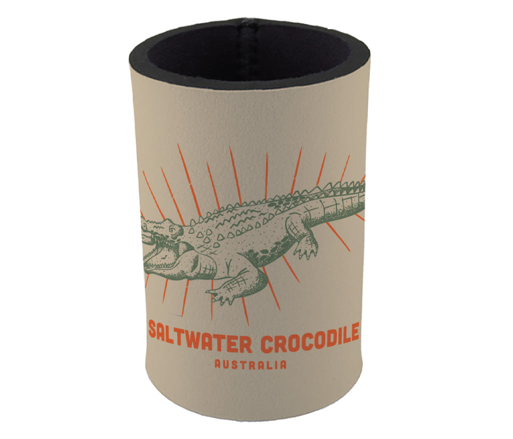 Crocodile Neoprene Can Cooler