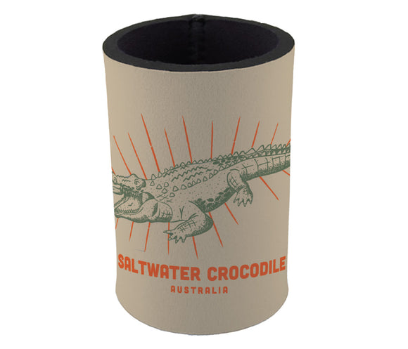 Crocodile Neoprene Can Cooler