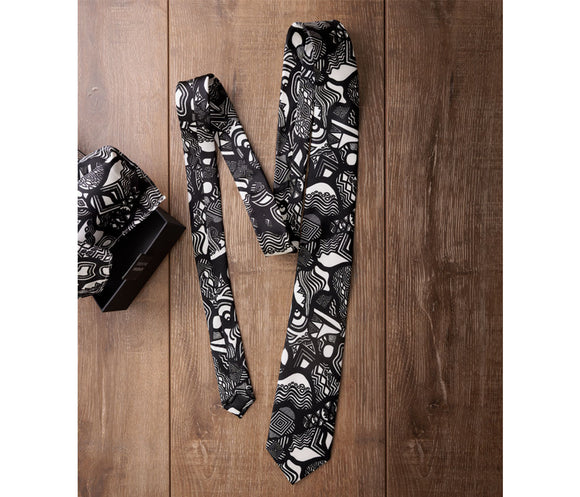 Dancing Wombat Silk Tie Set