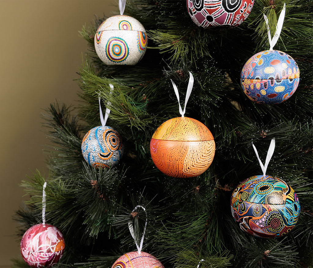 Justin Butler Christmas Bauble Tin
