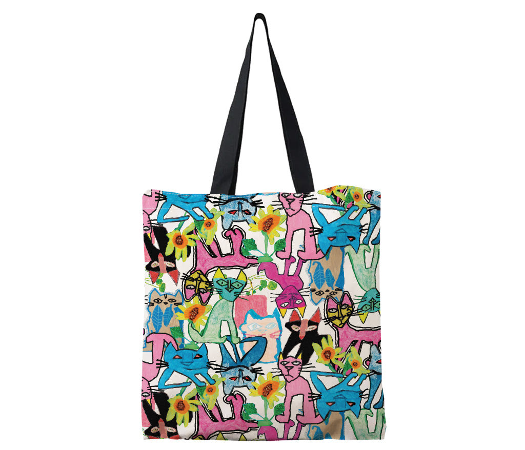 Louise All Over Cats Tote Bag