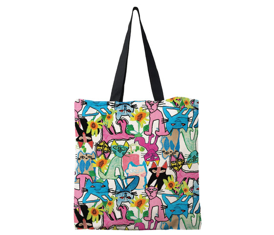 Louise All Over Cats Tote Bag
