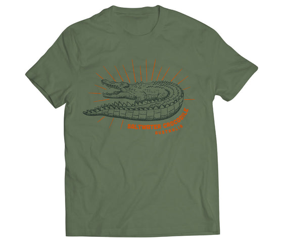 Crocodile Tshirt (Green)