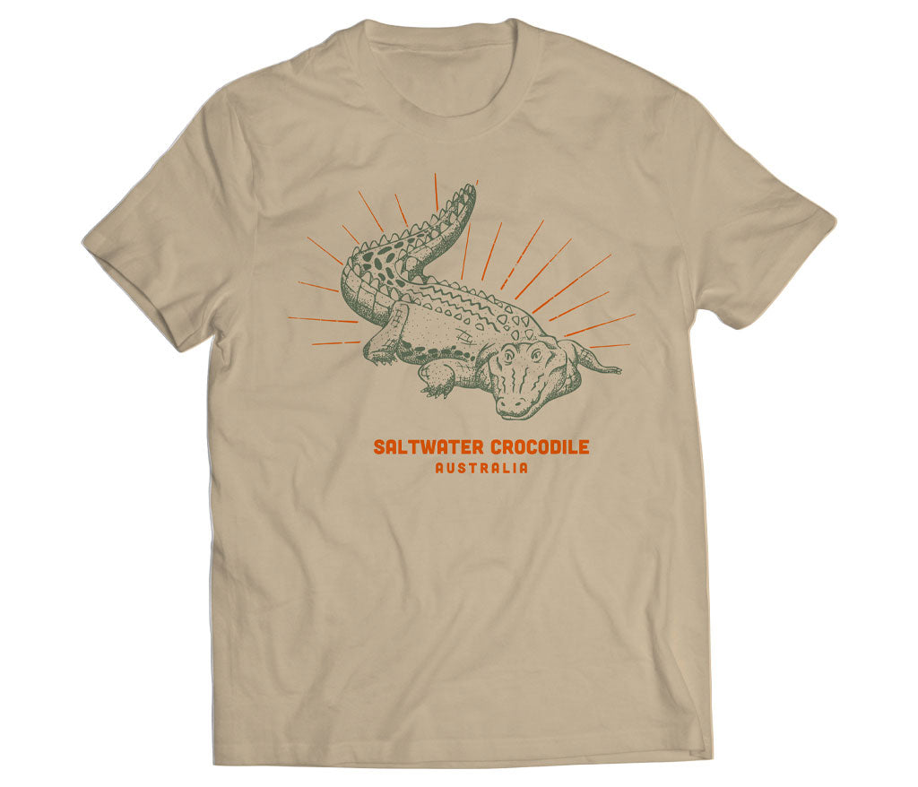 Crocodile Tshirt (Natural)