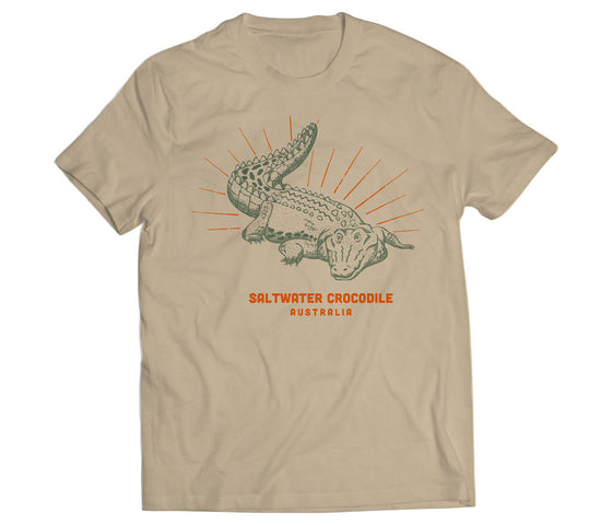 Crocodile Tshirt (Natural)