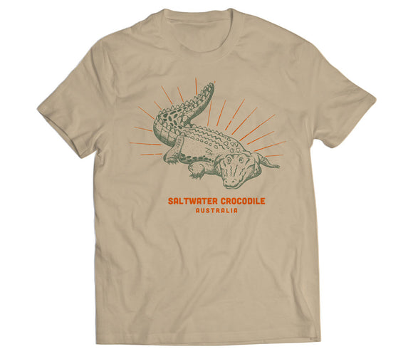 Crocodile Tshirt (Natural)
