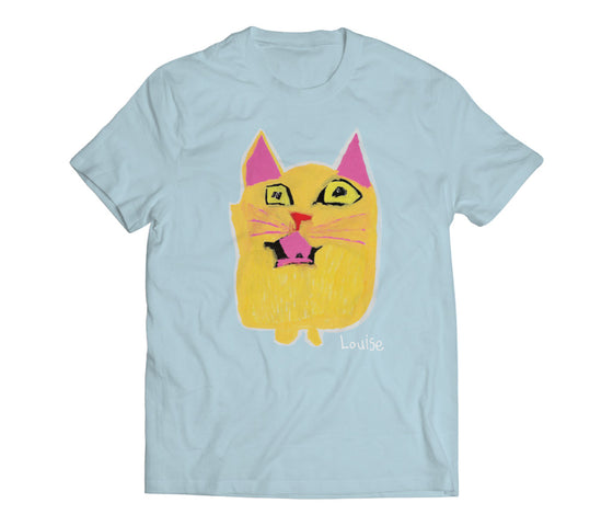 Louise Tshirt - Yellow Cat