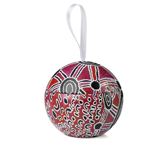 Bess Poulson Aboriginal Art Christmas Bauble