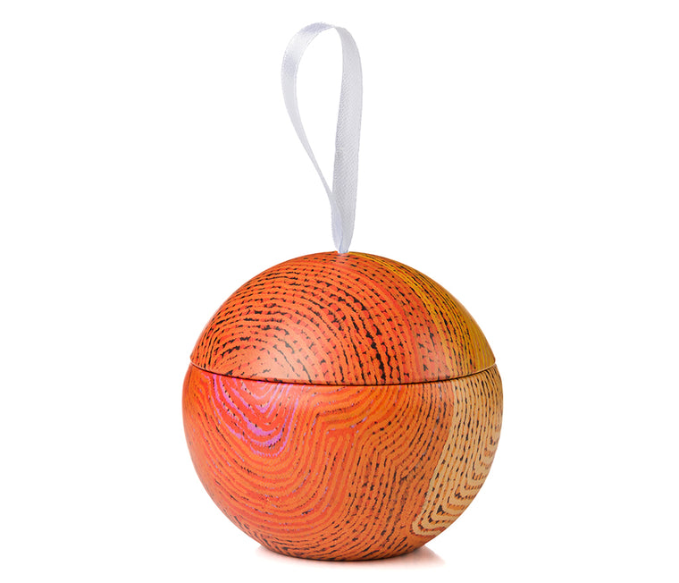 Susan Peters Aboriginal art Christmas Bauble Tin